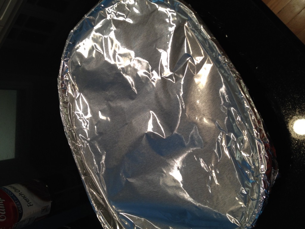 Cover with foil for first part of baking.